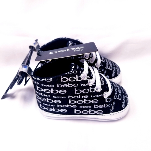 NWT, Bebe Baby Girl Sneakers - Picture 3 of 7